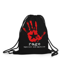 Рюкзак-мешок 3D с принтом Rage Against the Machine в Ухте, 100% полиэстер | плотность ткани — 200 г/м2, размер — 35 х 45 см; лямки — толстые шнурки, застежка на шнуровке, без карманов и подкладки | rage against the machine | альтернативный | америка | американская рок группа | брэд уилк | жанр | зак де ла роча | калифорния | лос анджелес | метал | музыка | ню метал | рок | рэп метал | рэп рок | рэпкор | сша