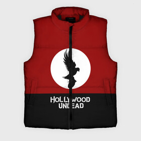 Мужской жилет утепленный 3D Красно черный флаг HU: в Ухте,  |  | charlie scene | danny | funny man | hollywood | j dog | johnny 3 tears | undead | альтернативный | андед | голивуд | голливудская | группа | кранккор | метал | нежить | ню | реп | рок | рэп | рэпкор