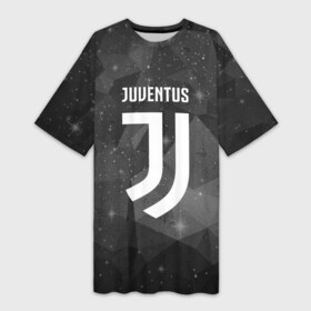 Платье-футболка 3D Juventus Cosmos: в Ухте,  |  | football | italia | juve | juventus | logo | sport | арт | италия | лига | лого | спорт | текстура | фк | футбол | футбольный клуб | эмблема | ювентус