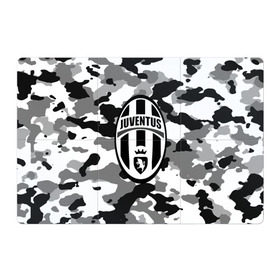 Магнитный плакат 3Х2 с принтом FC Juventus Camouflage в Ухте, Полимерный материал с магнитным слоем | 6 деталей размером 9*9 см | football | italia | juve | juventus | logo | sport | арт | италия | лига | лого | спорт | текстура | фк | футбол | футбольный клуб | эмблема | ювентус