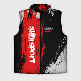 Мужской жилет утепленный 3D с принтом AUDI SPORT  АУДИ СПОРТ в Ухте,  |  | audi | aуди | автомобильные