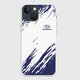 Чехол для iPhone 13 mini с принтом SUBARU SPORT в Ухте,  |  | Тематика изображения на принте:  subaru | автомобильные | субару