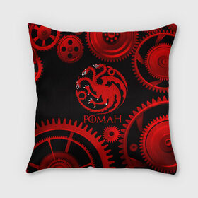 Подушка 3D Targaryen Роман: в Ухте, наволочка – 100% полиэстер, наполнитель – холлофайбер (легкий наполнитель, не вызывает аллергию). | состоит из подушки и наволочки. Наволочка на молнии, легко снимается для стирки |