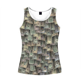 Женская майка 3D Доллары США: в Ухте, 100% полиэстер | круглая горловина, прямой силуэт, длина до линии бедра | dollar | forex | usa | банкноты | богатство | валюта | деньги | доллар | купюры | паттрен | трейдер | чешуя