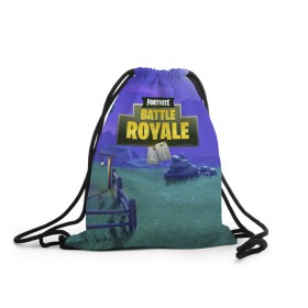 Рюкзак-мешок 3D с принтом Fortnite Night в Ухте, 100% полиэстер | плотность ткани — 200 г/м2, размер — 35 х 45 см; лямки — толстые шнурки, застежка на шнуровке, без карманов и подкладки | Тематика изображения на принте: 99 problem | 99 problems | abstract | battle | black | fortnite | heroes | night | royale | survival | абстракция | битва | королевская | королей | ночь | фартнайт | фортнайт | фортнит | черная