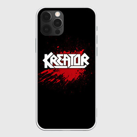 Чехол для iPhone 12 Pro с принтом Kreator в Ухте, силикон | область печати: задняя сторона чехла, без боковых панелей | band | blood | kreator | metal | music | rock | атрибутика | группа | кровь | метал | музыка | рок