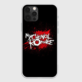 Чехол для iPhone 12 Pro с принтом My Chemical Romance в Ухте, силикон | область печати: задняя сторона чехла, без боковых панелей | band | blood | metal | music | my chemical romance | rock | атрибутика | группа | кровь | метал | музыка | рок