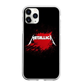 Чехол для iPhone 11 Pro матовый с принтом Metallica в Ухте, Силикон |  | Тематика изображения на принте: band | blood | metal | metallica | music | rock | атрибутика | группа | кровь | метал | музыка | рок