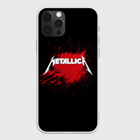 Чехол для iPhone 12 Pro с принтом Metallica в Ухте, силикон | область печати: задняя сторона чехла, без боковых панелей | band | blood | metal | metallica | music | rock | атрибутика | группа | кровь | метал | музыка | рок