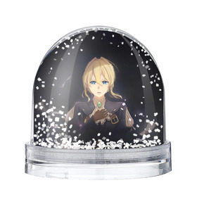 Снежный шар с принтом Violet Evergarden в Ухте, Пластик | Изображение внутри шара печатается на глянцевой фотобумаге с двух сторон | anime | violet evergarden | аниме | вайолет эвергарден