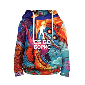 Детская толстовка 3D Борис в стиле CS GO: в Ухте, 100% полиэстер | двухслойный капюшон со шнурком для регулировки, мягкие манжеты на рукавах и по низу толстовки, спереди карман-кенгуру с мягким внутренним слоем |