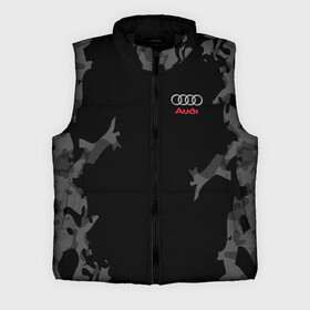 Мужской жилет утепленный 3D с принтом AUDI SPORT в Ухте,  |  | ауди | марка | машины
