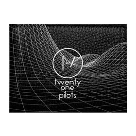 Обложка для студенческого билета с принтом twenty one pilots в Ухте, натуральная кожа | Размер: 11*8 см; Печать на всей внешней стороне | Тематика изображения на принте: rock | t.o.p. | top | twenty one pilots | рок