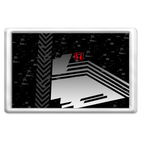 Магнит 45*70 с принтом HONDA SPORT в Ухте, Пластик | Размер: 78*52 мм; Размер печати: 70*45 | марка | машины | хонда