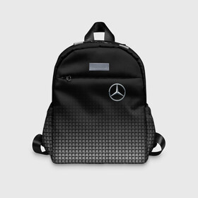 Детский рюкзак 3D с принтом MERCEDES BENZ SPORT в Ухте, 100% полиэстер | лямки с регулируемой длиной, сверху петелька, чтобы рюкзак можно было повесить на вешалку. Основное отделение закрывается на молнию, как и внешний карман. Внутри дополнительный карман. По бокам два дополнительных кармашка | mercedes | марка | машины | мерседес