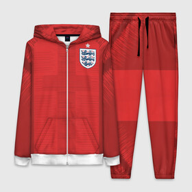 Женский костюм 3D с принтом England away WC 2018 в Ухте,  |  | Тематика изображения на принте: cup | england | fifa | russia | world | англия | мира | россия | чемпионат