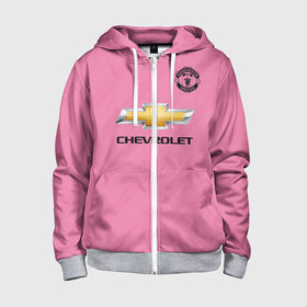 Детская толстовка 3D на молнии с принтом Man United Форма Third 18/19 в Ухте, 100% полиэстер |  манжеты и пояс оформлены широкой мягкой резинкой, двухслойный капюшон со шнурком для регулировки, спереди карманы и застежка-молния
 | Тематика изображения на принте: mu | манчестер юнайтед | мю | форма