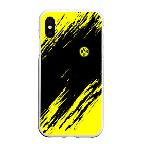 Чехол для iPhone XS Max матовый с принтом FC Borussia 2018 Original в Ухте, Силикон | Область печати: задняя сторона чехла, без боковых панелей | Тематика изображения на принте: боруссия | дортмунд