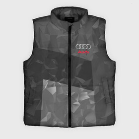 Мужской жилет утепленный 3D с принтом AUDI SPORT в Ухте,  |  | audi | ауди | марка | машины