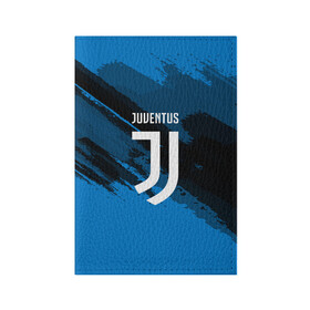 Обложка для паспорта матовая кожа с принтом JUVENTUS SPORT в Ухте, натуральная матовая кожа | размер 19,3 х 13,7 см; прозрачные пластиковые крепления | football | soccer | ювентус