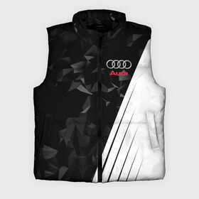 Мужской жилет утепленный 3D с принтом AUDI SPORT в Ухте,  |  | audi | ауди | марка | машины