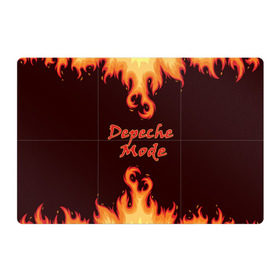Магнитный плакат 3Х2 с принтом Depeche Mode в Ухте, Полимерный материал с магнитным слоем | 6 деталей размером 9*9 см |   | абстракция