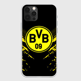 Чехол для iPhone 12 Pro с принтом BORUSSIA SPORT в Ухте, силикон | область печати: задняя сторона чехла, без боковых панелей | football | soccer | боруссия