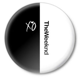 Значок с принтом The Weeknd в Ухте,  металл | круглая форма, металлическая застежка в виде булавки | pbrb | pop | rb | the weeknd | trilogy | weeknd | xo | викенд | викнд | икс | иксо | макконен | музыкант | о | рнб | тесфайе | уикенд | уикнд | хип хоп | хипхоп | хо | эйбел | эр эн би