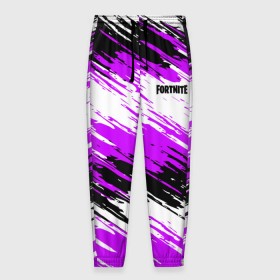 Мужские брюки 3D с принтом Fortnite в Ухте, 100% полиэстер | манжеты по низу, эластичный пояс регулируется шнурком, по бокам два кармана без застежек, внутренняя часть кармана из мелкой сетки | battle | fortnite | game | royale | survival | битва | зомби | игра | королевская | краска | краски