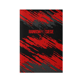 Обложка для паспорта матовая кожа RAINBOW SIX SIEGE OUTBREAK: в Ухте, натуральная матовая кожа | размер 19,3 х 13,7 см; прозрачные пластиковые крепления | rainbow | rainbow six | siege | six | игры | шутер