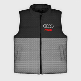 Мужской жилет утепленный 3D с принтом AUDI  АУДИ в Ухте,  |  | auto | авто | ауди