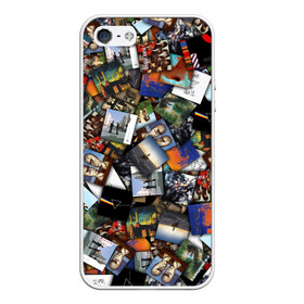 Чехол для iPhone 5/5S матовый с принтом Pink Floyd Дискография в Ухте, Силикон | Область печати: задняя сторона чехла, без боковых панелей | animals | atom heart mother | dark side of moon | meddle | music from film more | obscured by clouds | piper at gates of dawn | saucerful of secrets | ummagumma | wall | wish you were here