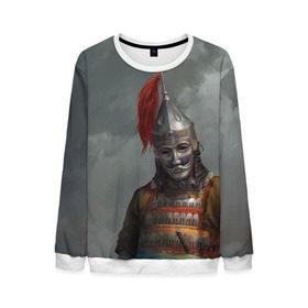 Мужской свитшот 3D с принтом Kingdom Come: Deliverance в Ухте, 100% полиэстер с мягким внутренним слоем | круглый вырез горловины, мягкая резинка на манжетах и поясе, свободная посадка по фигуре | come | deep silver | deliverance | kingdom | rpg | warhorse studios | рпг | средневековье