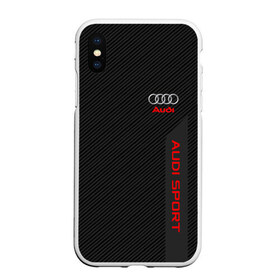 Чехол для iPhone XS Max матовый AUDI SPORT: в Ухте, Силикон | Область печати: задняя сторона чехла, без боковых панелей | audi | auto | sport | авто | автомобиль | автомобильные | ауди | бренд | марка | машины | спорт