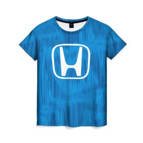 Женская футболка 3D с принтом Honda sport color в Ухте, 100% полиэфир ( синтетическое хлопкоподобное полотно) | прямой крой, круглый вырез горловины, длина до линии бедер | auto | automobile | car | honda | machine | motor | motor car | sport car | автомашина | бренд | легковой автомобиль | марка | спортивный автомобиль | тачка