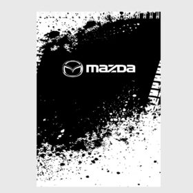 Скетчбук с принтом Mazda в Ухте, 100% бумага
 | 48 листов, плотность листов — 100 г/м2, плотность картонной обложки — 250 г/м2. Листы скреплены сверху удобной пружинной спиралью | auto | automobile | car | machine | mazda | motor | motor car | sport car | автомашина | бренд | легковой автомобиль | мазда | марка | спортивный автомобиль | тачка