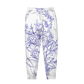 Мужские брюки 3D с принтом Романтический стиль в Ухте, 100% полиэстер | манжеты по низу, эластичный пояс регулируется шнурком, по бокам два кармана без застежек, внутренняя часть кармана из мелкой сетки | Тематика изображения на принте: 