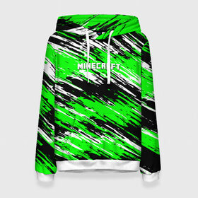 Женская толстовка 3D Minecraft: в Ухте, 100% полиэстер  | двухслойный капюшон со шнурком для регулировки, мягкие манжеты на рукавах и по низу толстовки, спереди карман-кенгуру с мягким внутренним слоем. | creeper | minecraft | tnt | блок | грифер | краска | краски | крипер | майнкрафт | моб | мобы