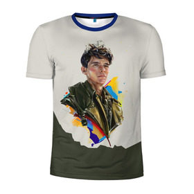 Мужская футболка 3D спортивная с принтом Дюнкерк в Ухте, 100% полиэстер с улучшенными характеристиками | приталенный силуэт, круглая горловина, широкие плечи, сужается к линии бедра | Тематика изображения на принте: 