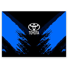 Поздравительная открытка с принтом TOYOTA SPORT COLLECTION в Ухте, 100% бумага | плотность бумаги 280 г/м2, матовая, на обратной стороне линовка и место для марки
 | auto | automobile | car | machine | motor | motor car | sport car | toyota | автомашина | бренд | легковой автомобиль | марка | спортивный автомобиль | тачка