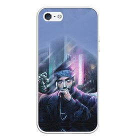 Чехол для iPhone 5/5S матовый с принтом Mnogoznaal 7 в Ухте, Силикон | Область печати: задняя сторона чехла, без боковых панелей | mnogoznaal | максим лазин | многознаал