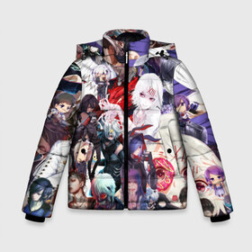 Зимняя куртка для мальчиков 3D Tokyo-Ghoul: в Ухте, ткань верха — 100% полиэстер; подклад — 100% полиэстер, утеплитель — 100% полиэстер | длина ниже бедра, удлиненная спинка, воротник стойка и отстегивающийся капюшон. Есть боковые карманы с листочкой на кнопках, утяжки по низу изделия и внутренний карман на молнии. 
Предусмотрены светоотражающий принт на спинке, радужный светоотражающий элемент на пуллере молнии и на резинке для утяжки | аято | канеки | котаро | ризе | сейдо | соута | тоука | это