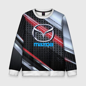 Детский свитшот 3D с принтом MAZDA high speed collection в Ухте, 100% полиэстер | свободная посадка, прямой крой, мягкая тканевая резинка на рукавах и понизу свитшота | auto | automobile | car | machine | mazda | motor | motor car | sport car | автомашина | бренд | легковой автомобиль | мазда | марка | спортивный автомобиль | тачка