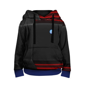 Детская толстовка 3D с принтом Volkswagen auto sport в Ухте, 100% полиэстер | двухслойный капюшон со шнурком для регулировки, мягкие манжеты на рукавах и по низу толстовки, спереди карман-кенгуру с мягким внутренним слоем | auto | automobile | car | machine | motor | motor car | sport car | volkswagen | автомашина | бренд | легковой автомобиль | марка | спортивный автомобиль | тачка