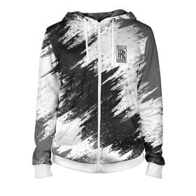 Женская толстовка 3D на молнии Rolls-Royce: в Ухте, 100% полиэстер | длина до линии бедра, манжеты и пояс оформлены мягкой тканевой резинкой, двухслойный капюшон со шнурком для регулировки, спереди молния, по бокам два кармана | auto | car | race | rolls | royce | авто | гонки | краска | краски | марка | машина | ройс | роллс