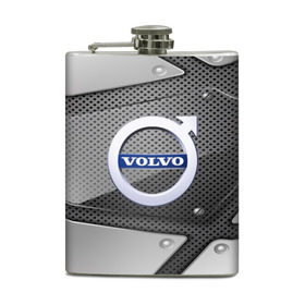 Фляга с принтом VOLVO metalic 2018 в Ухте, металлический корпус | емкость 0,22 л, размер 125 х 94 мм. Виниловая наклейка запечатывается полностью | auto | automobile | car | carbon | machine | motor | motor car | sport car | volvo | автомашина | бренд | вольво | легковой автомобиль | марка | спортивный автомобиль | тачка