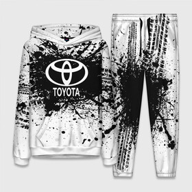 Женский костюм 3D (с толстовкой) с принтом Toyota в Ухте,  |  | auto | automobile | car | carbon | machine | motor | motor car | sport car | toyota | автомашина | бренд | легковой автомобиль | марка | спортивный автомобиль | тачка