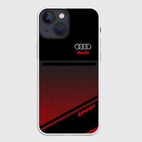 Чехол для iPhone 13 mini AUDI  SPORT: в Ухте,  |  | audi | auto | авто | автомобиль | автомобильные | ауди | бренд | марка | машины | спорт