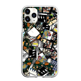 Чехол для iPhone 11 Pro Max матовый с принтом The Beatles Дискография в Ухте, Силикон |  | джон леннон | джордж харрисон | паттерн | пол маккартни | ринго старр