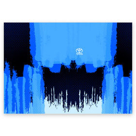 Поздравительная открытка с принтом Toyota SPORT COLOR в Ухте, 100% бумага | плотность бумаги 280 г/м2, матовая, на обратной стороне линовка и место для марки
 | auto | automobile | car | carbon | machine | motor | motor car | sport car | toyota | автомашина | бренд | легковой автомобиль | марка | спортивный автомобиль | тачка